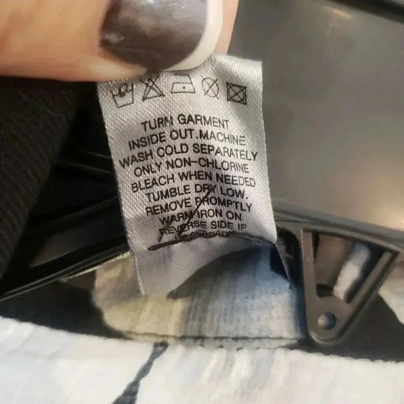 Damee Black and White Polka Dot Sheer Blouse/Jacket - Picture 3 of 9